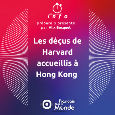 Les déçus de Harvard accueillis à Hong Kong cover