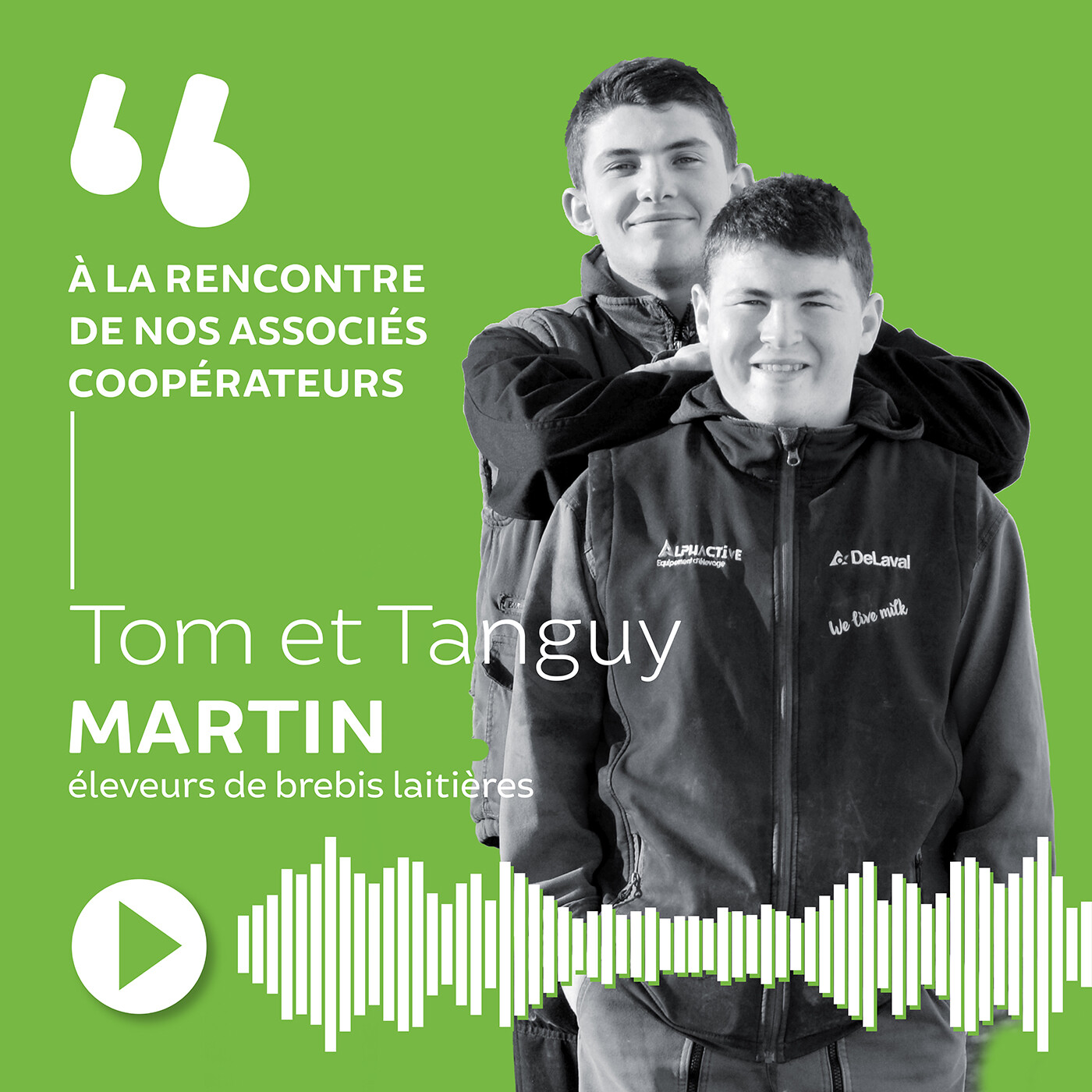 Tom et Tanguy Martin - Éleveurs de brebis laitières episode artwork