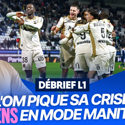 Le Débrief de la J22 de L1 : l'OM pique sa crise, la manita lensoise cover