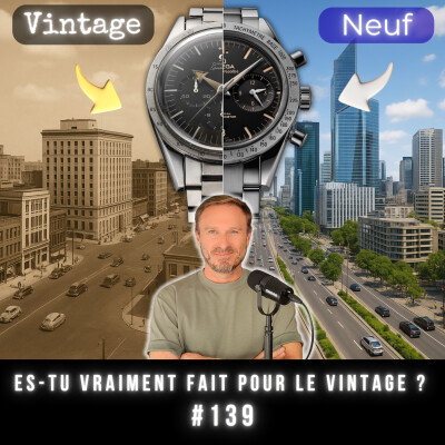 #139 Montres Vintage : est-ce VRAIMENT fait pour toi ? 7 choses à savoir avant de te lancer. cover