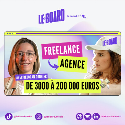 Scaler sans salarié : une agence 100% freelances avec Déborah Donnier cover