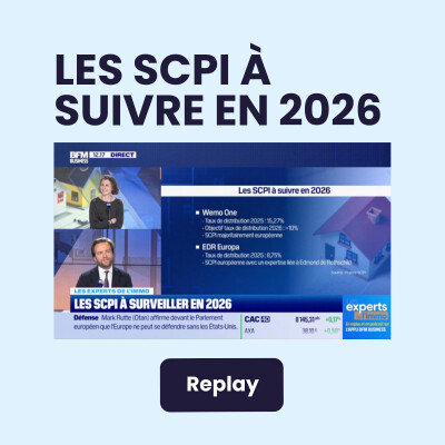 Investir en SCPI : quelle stratégie adopter en 2026 ? – Le débat BFM Business cover