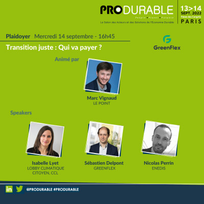 Plaidoyer - Transition juste : Qui va payer ? cover