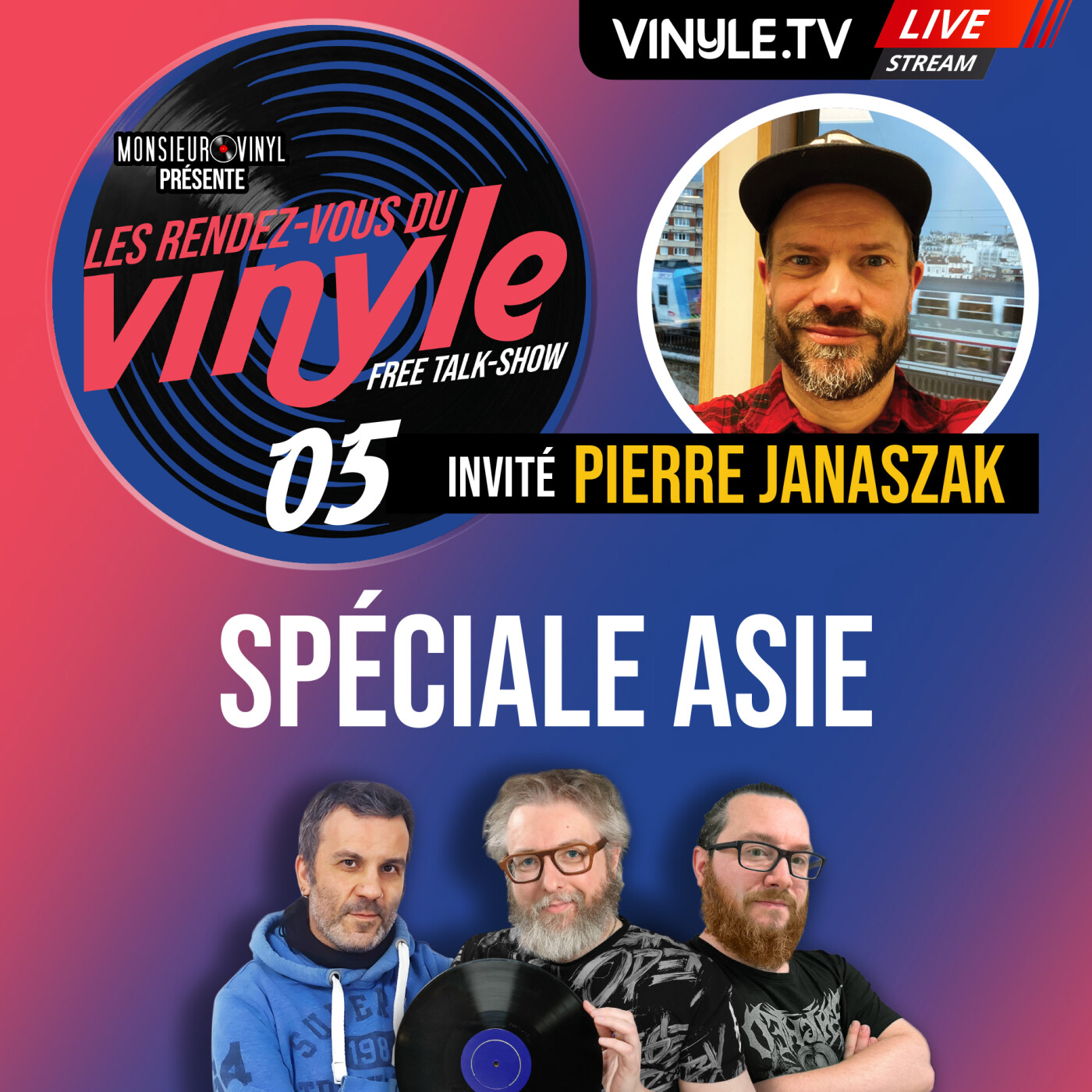 🎵☎️ Les RENDEZ-VOUS du VINYLE #05 | avec PIERRE JANASZAK | Spéciale Asie episode artwork