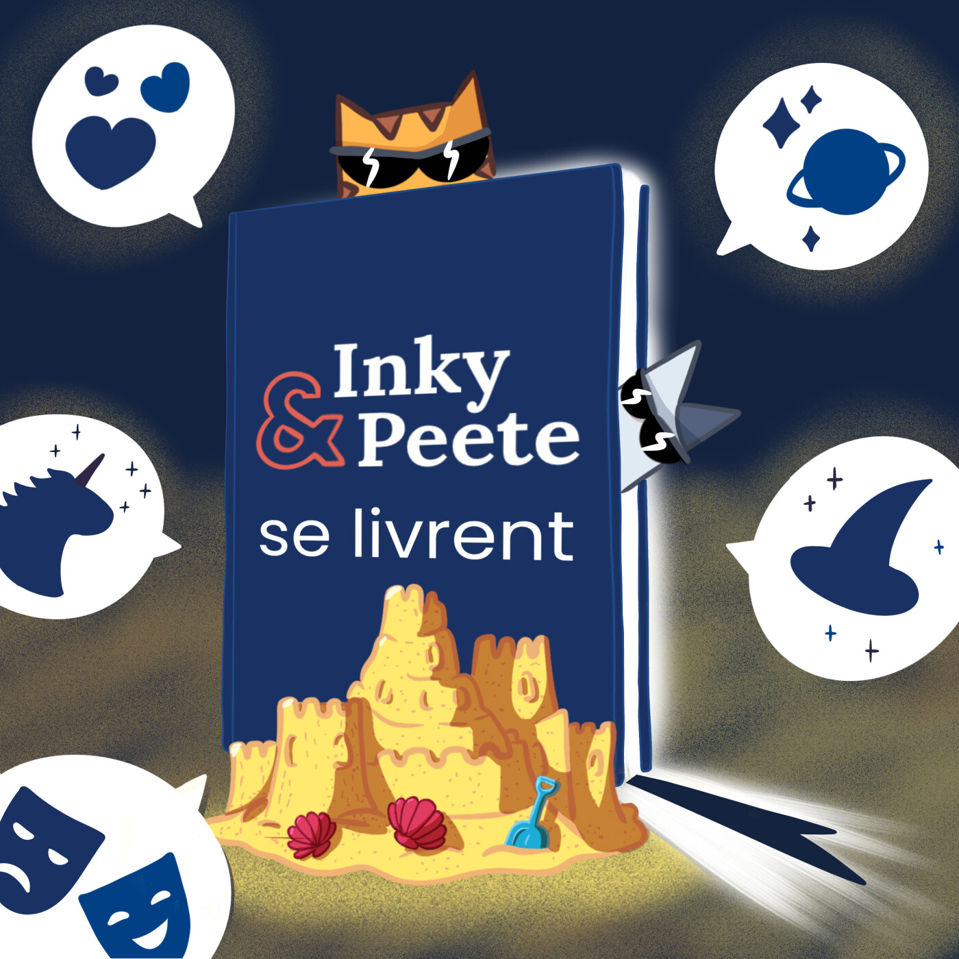 Inky et Peete se livrent