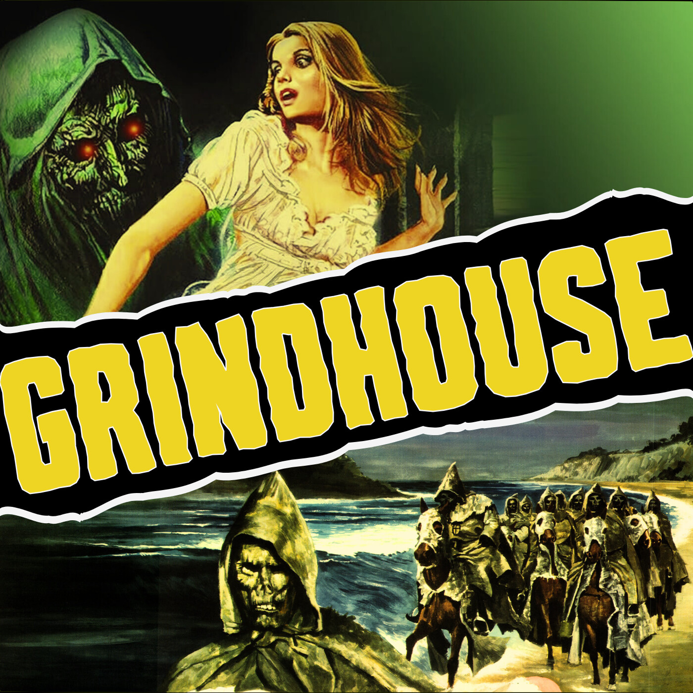 GRINDHOUSE - Mansion of the Living Dead / Night of the Seagulls episode artwork