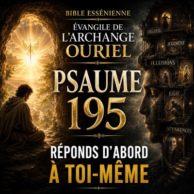 Sache répondre à tes propres problèmes avant de vouloir répondre à ceux des autres - Archange Ouriel Psaume 195 cover