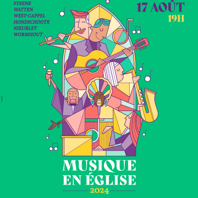 MUSIQUE EN EGLISE 2024 DU 6 JUILLET AU 17 AOUT 2024 cover