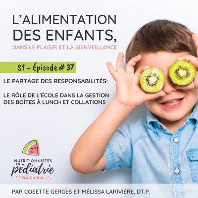 Le partage des responsabilités - Le rôle de l'école dans la gestion des boîtes à lunch et collations | S1 E37 cover