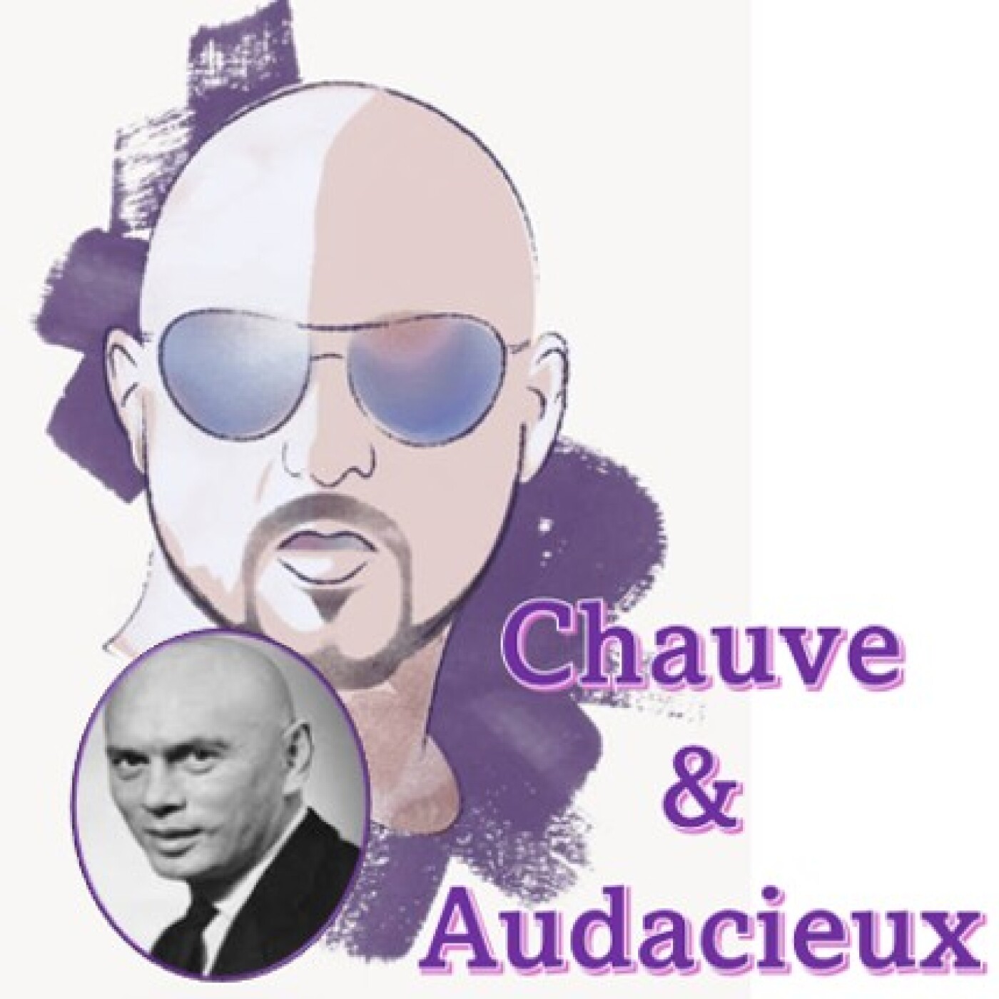 Le crâne chauve des septs mercenaires et des 10 commandements: Yul Brynner episode artwork