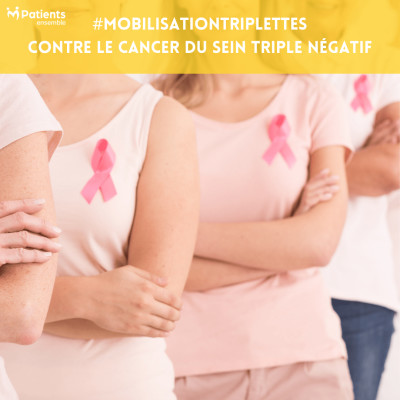 PODCAST 99 - #MobilisationTriplettes : lutter contre le cancer du sein triple négatif cover