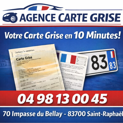 Service Carte Grise Saint-Raphaël | 04 98 13 00 45 cover