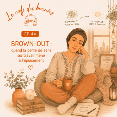 EP 44 BROWN-OUT : quand la perte de sens au travail mène à l'épuisement cover