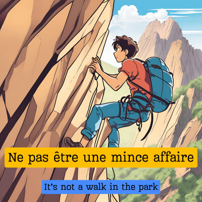Ne pas être une mince affaire cover