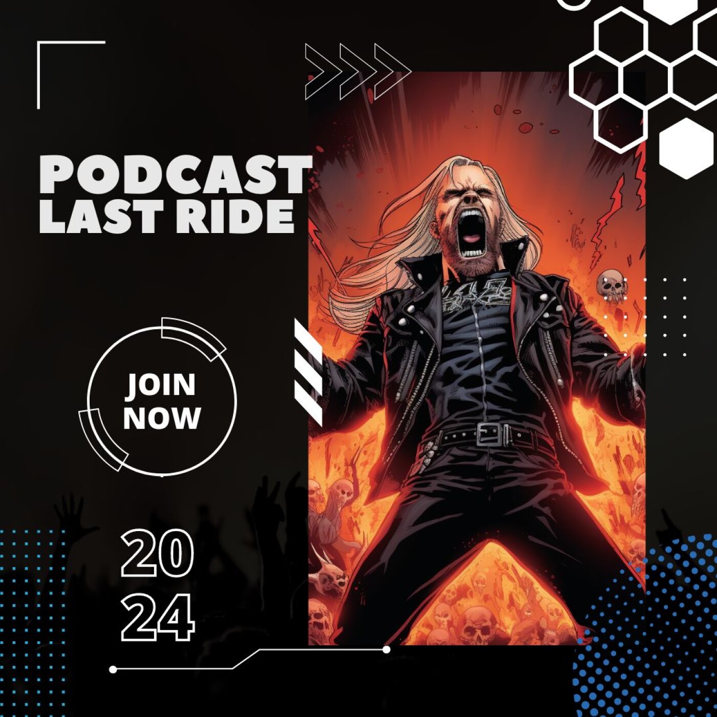 Last Ride - Podcast du 16 juin 2024 - avec Dave Hill et e Doc.