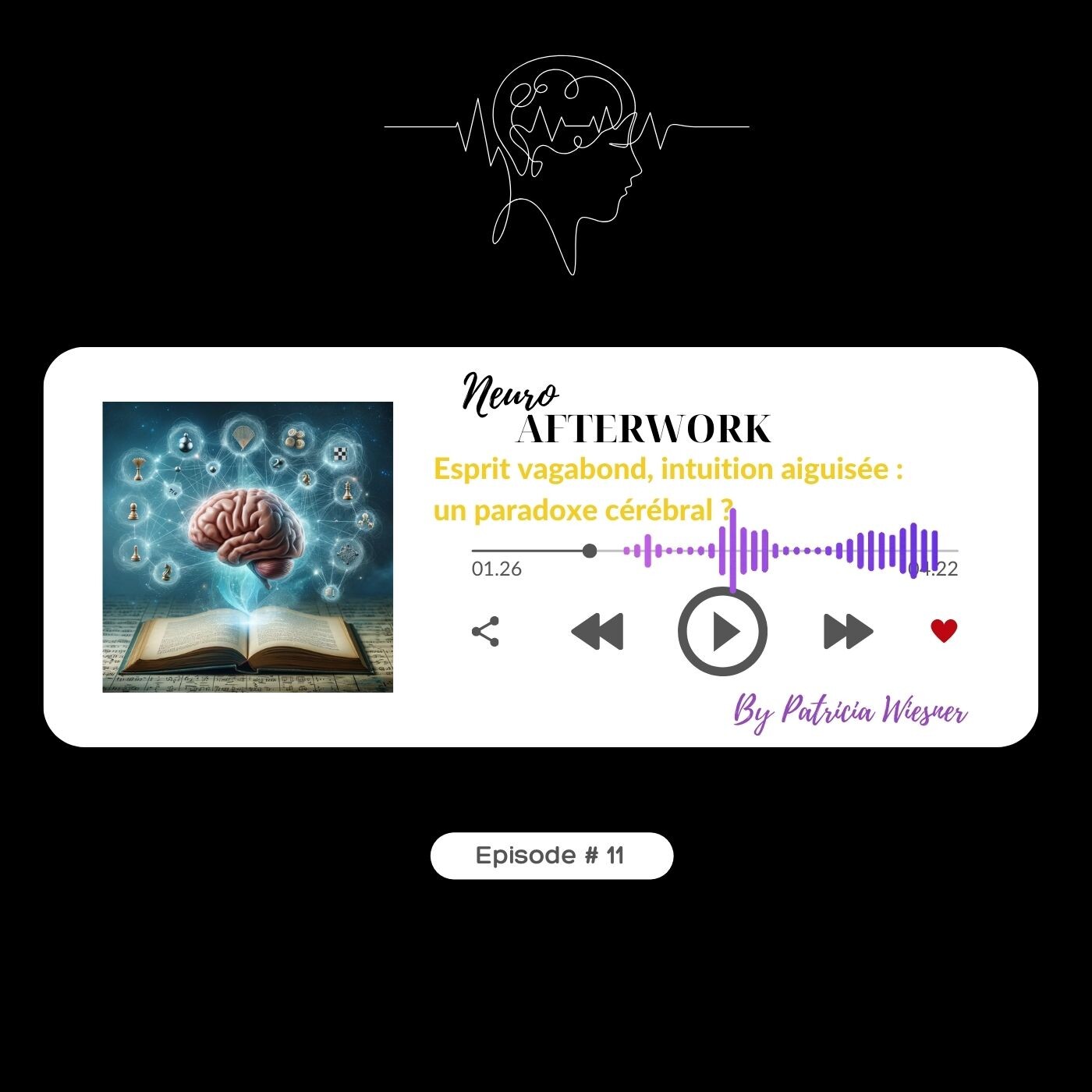 #11 Esprit vagabond, intuition aiguisée : un paradoxe cérébral ?