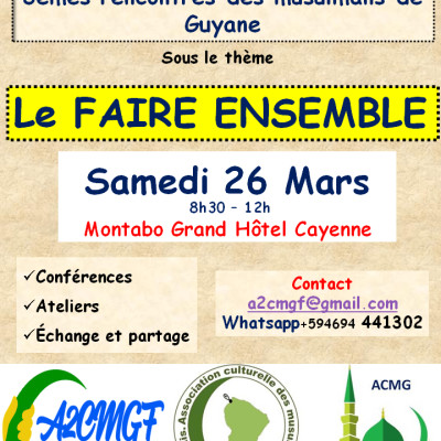 3èmes rencontres des musulmans de Guyane allocutions des officiels cover