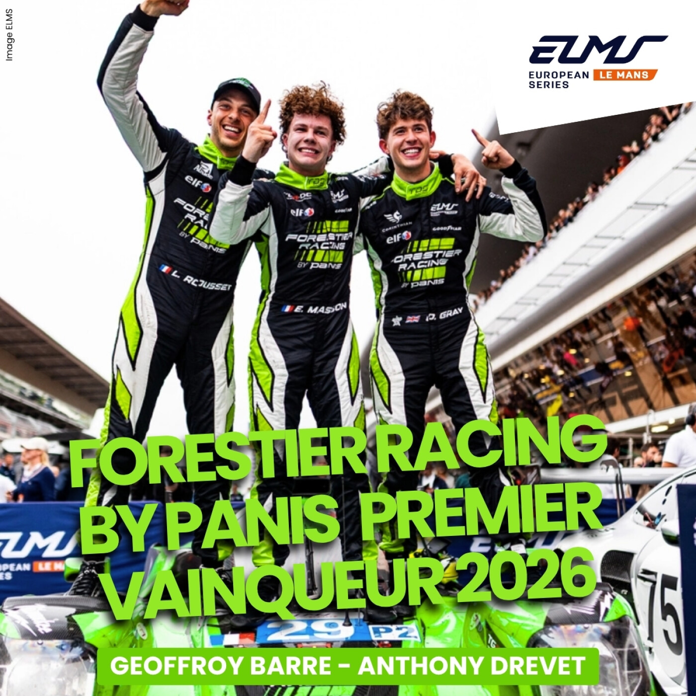 En vert et contre tous, Forestier Racing by Panis s'impose à Barcelone episode artwork
