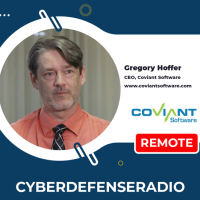 Cyber Defense Radio - Coviant Software - HotSeat - Podcast - 2023 cover