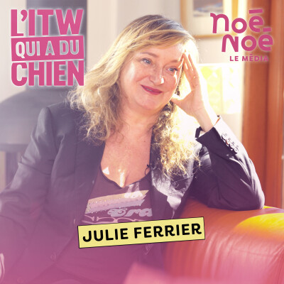 Julie Ferrier, l'actrice qui parle aux chiens - Noé Noé le Média cover
