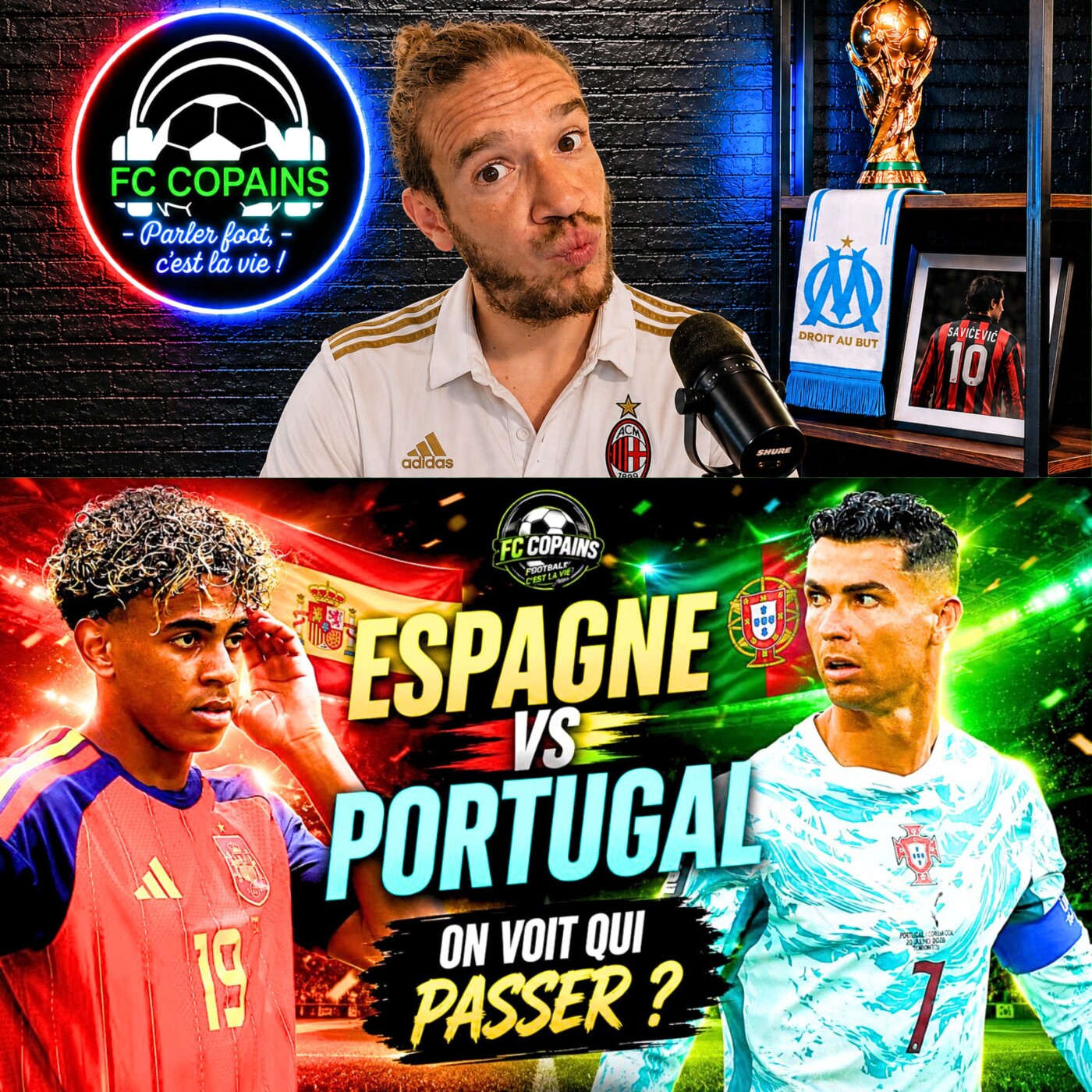 Débat Coupe du Monde 2026 - La preview - Espagne vs Portugal on voit qui passer ? episode artwork
