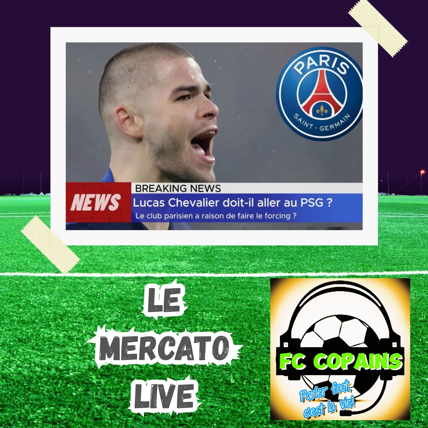 Le PSG doit-il faire le forcing pour recruter Lucas Chevalier🇫🇷 ?