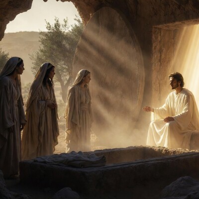 Marc 16 : 1-7  La Résurrection et l'Annonce du Sépulcre Vide cover