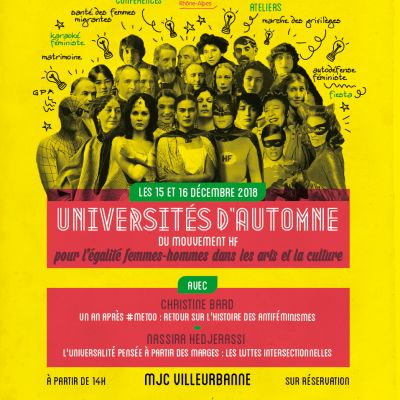 UNIVOX | Les Universités d'automne pour l'égalité femmes-hommes dans la culture cover