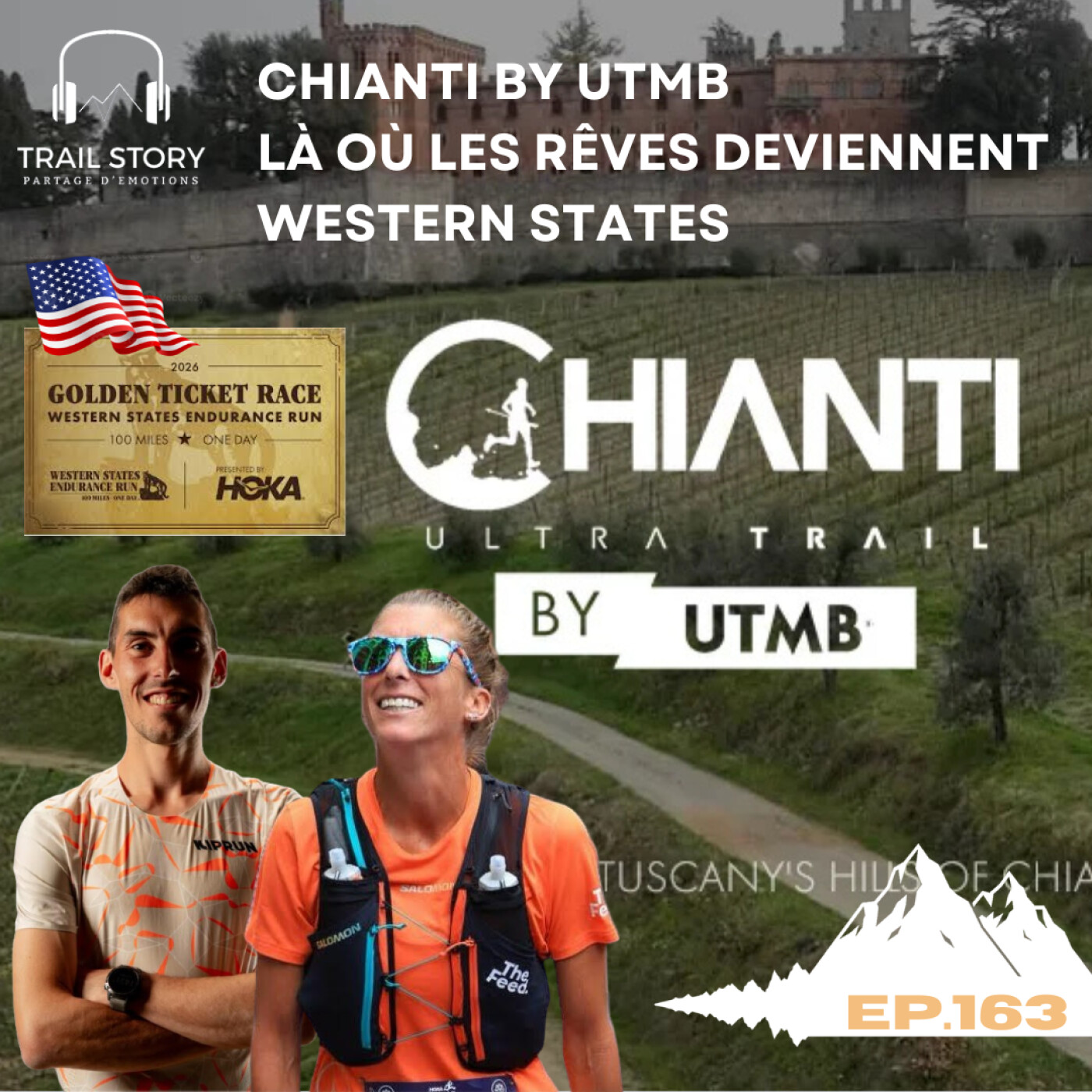 163. Chianti by UTMB 120Km : là où les rêves deviennent Western States