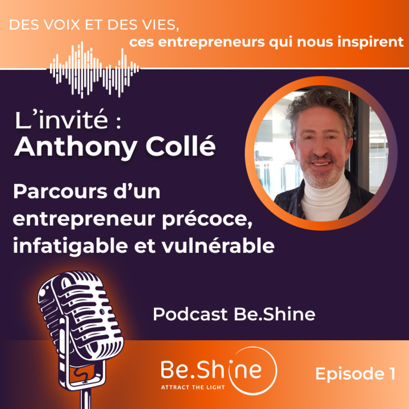 Parcours d'un entrepreneur précoce, infatigable et vulnérable episode artwork