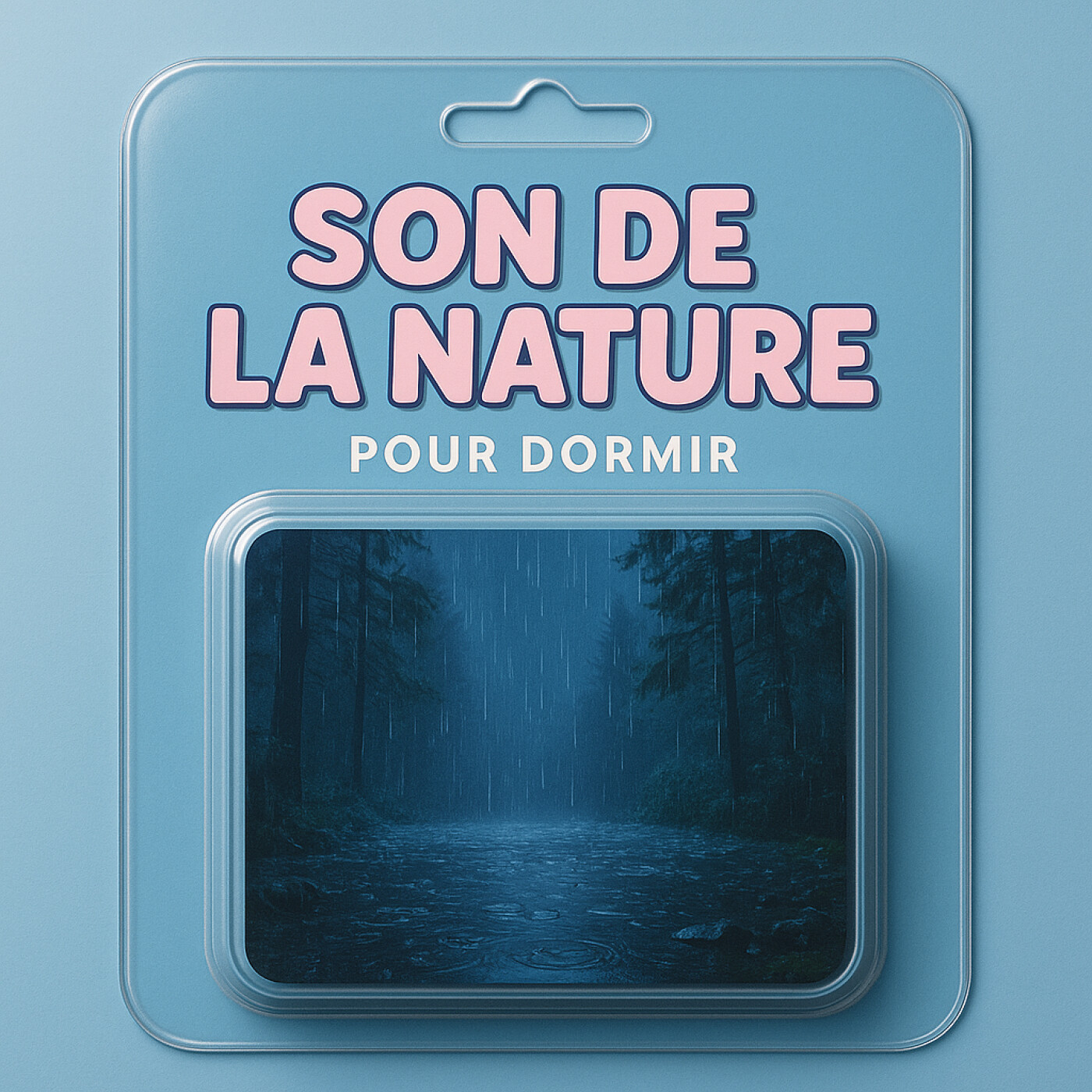 Bruit Blanc ASMR 🌧️ 1H de douce pluie pour DORMIR | Relax et méditation