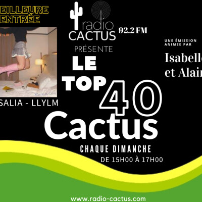 Top 40 Cactus du 11 juin 2023 cover