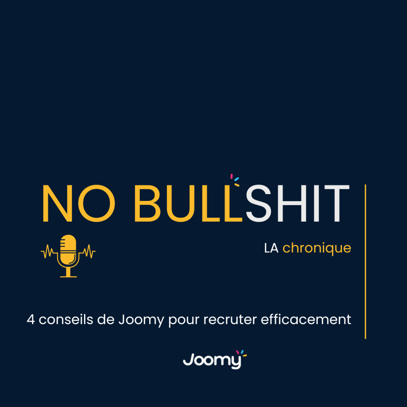 No Bullshit - Le contenu du Joomy