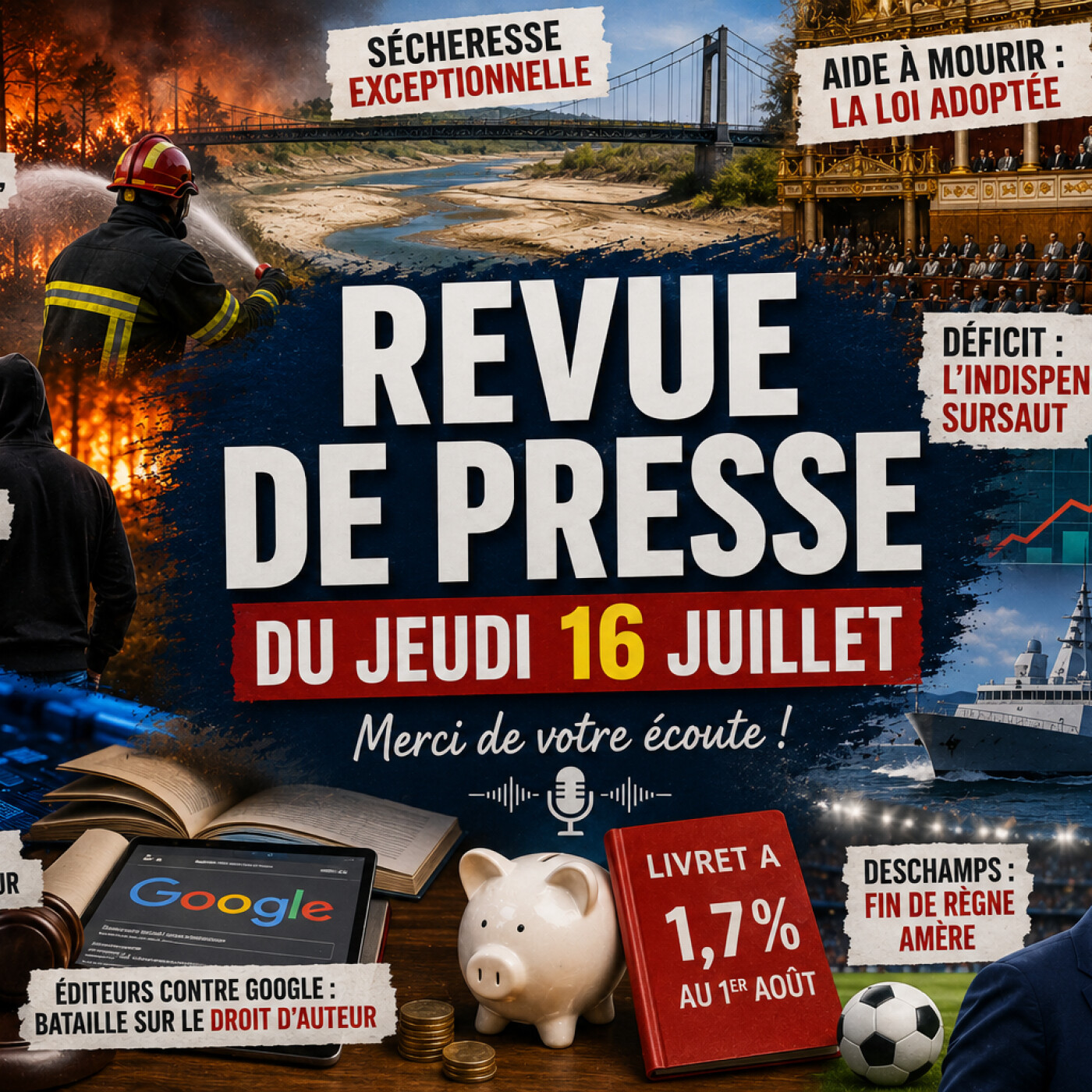 Revue de presse du 16 juillet episode artwork