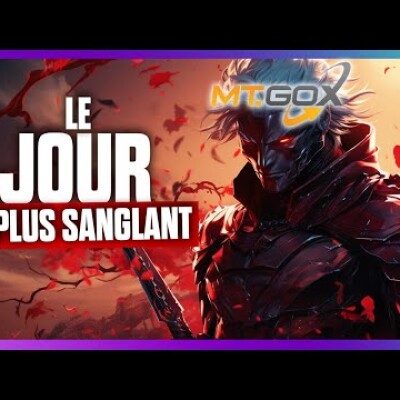 🩸MT GOX entraine bitcoin dans une journée sanglante (et pourtant...) cover