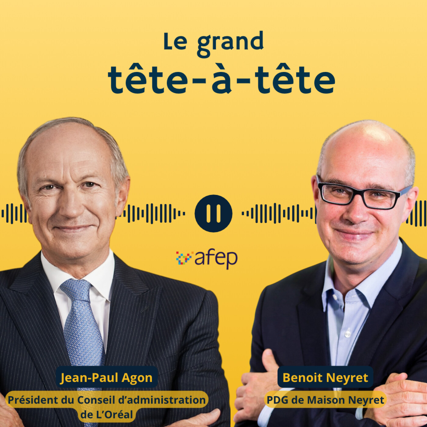%23 4 Jean-Paul Agon Président du Conseil d’administration de L’Oréal et Benoit Neyret PDG de Maison Neyret