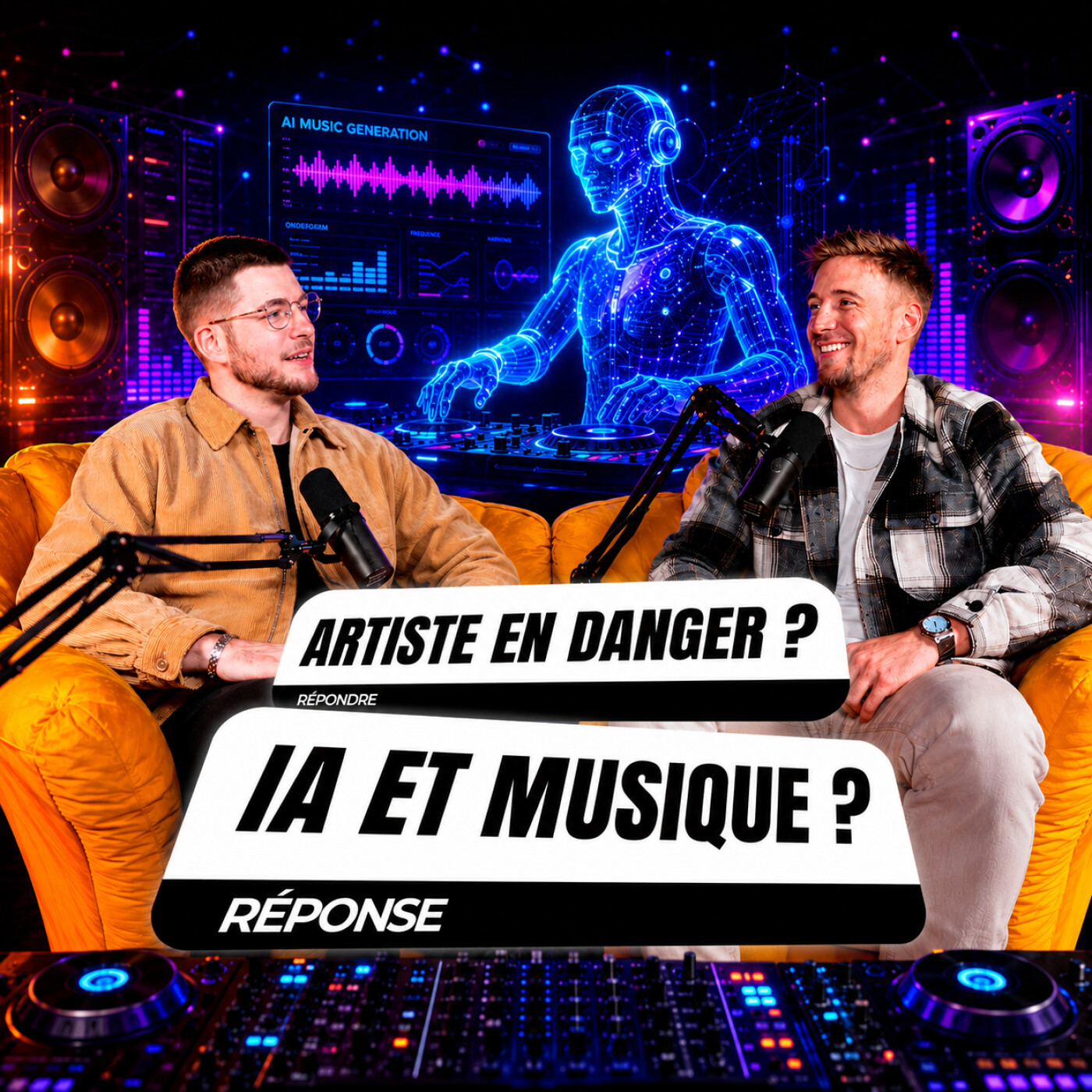 L'IA VA REMPLACER LES DJ - LES VOIX DE L'IA episode artwork