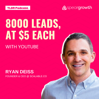 8000 Leads At Just $5 Each: Ryan @ Scalable.Co cover