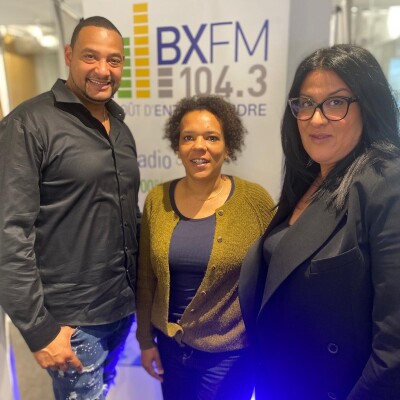 Podcast Magali Silvestre - Sherazade Chouiat - Maurice Johnson Kanyonga cover