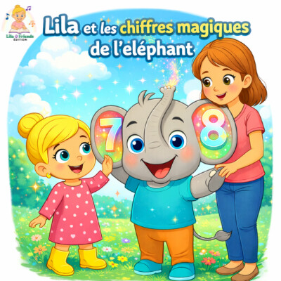 Apprendre à compter avec Lila dans une histoire musicale pour enfants pleine de créativité et d’éveil ludique cover