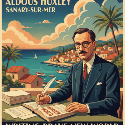 Huxley's Haven: Crafting "Brave New World" in Sanary cover
