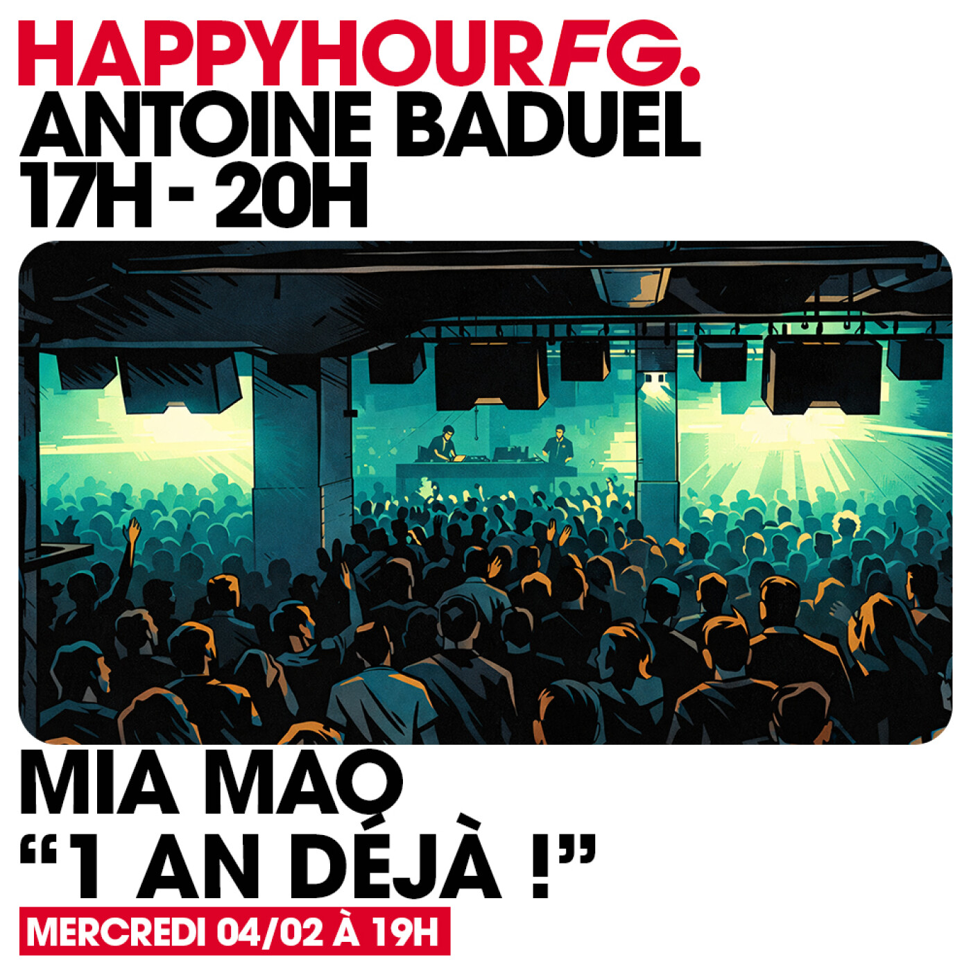 HAPPY HOUR FG AVEC ANTOINE BADUEL. L'INTERVIEW : LE MIA MAO episode artwork