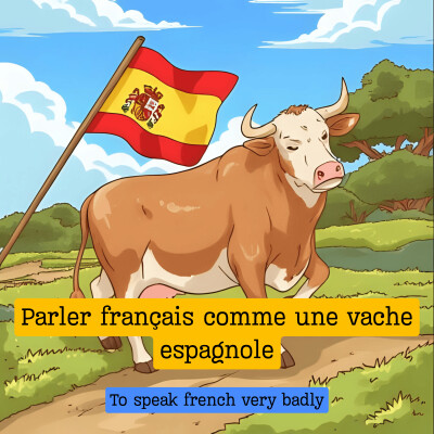Parler français comme une vache espagnole cover