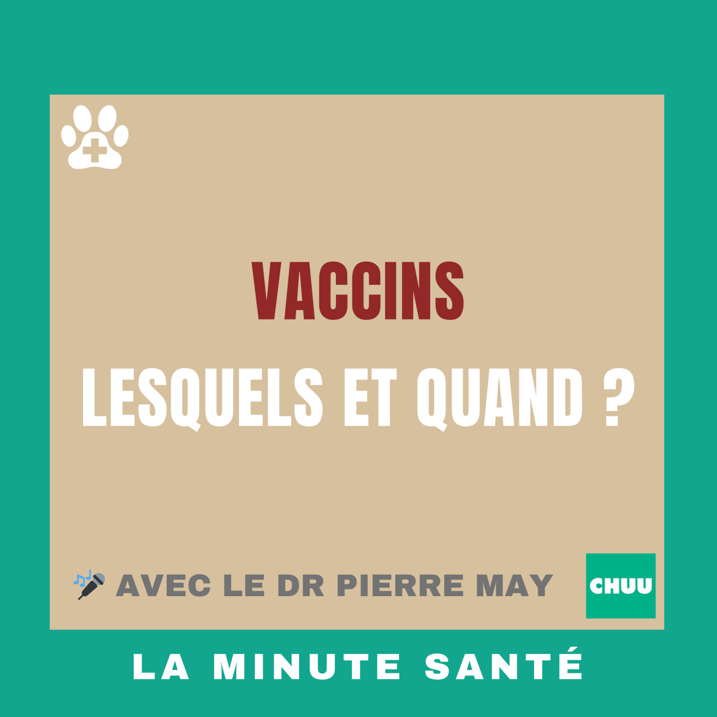 VACCINS : LESQUELS et QUAND ?#LaMinuteSanté8