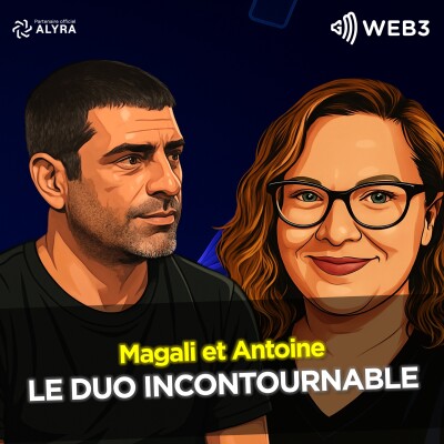 Travailler en couple dans la crypto - L’histoire de Magali & Antoine (JDC, Blockchain Addict) cover