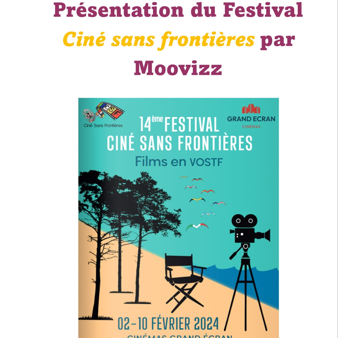 Festival Ciné sans frontières