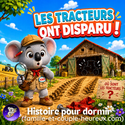 Kiko mène l'enquête, les tracteurs ont disparu ! 🚜 Histoire pour s'endormir enfant 🌙 Les ZimParfaits cover