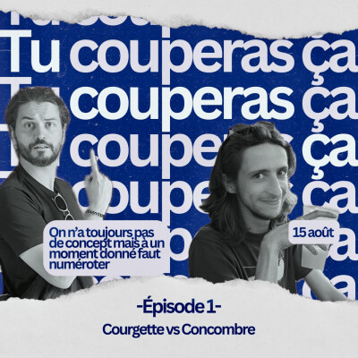 Courgette vs Concombre cover