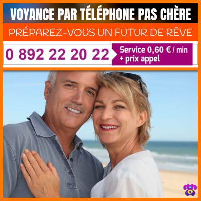 Voyance par téléphone pas chère 0892 22 20 22 cover