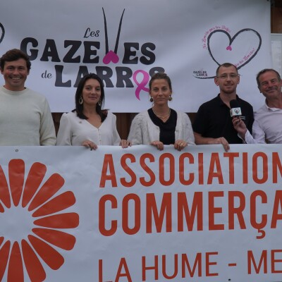 Arnaud et Benjamin de l'Association des commerçants de La Hume et Meyran nous parlent de l'opération pour les Gazelles de Larros cover
